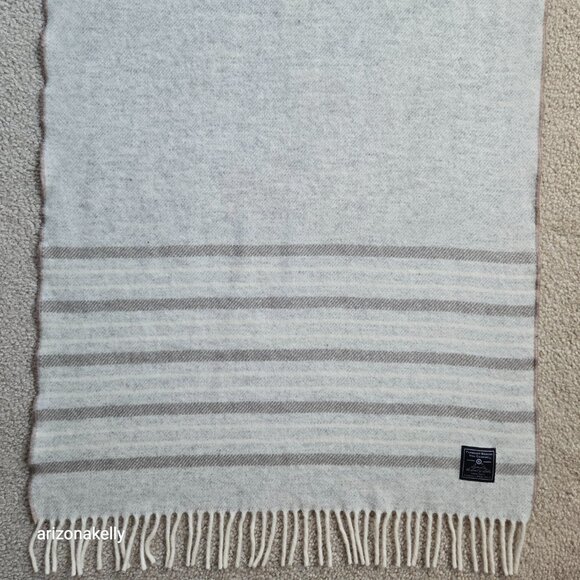 NWOT Thick Wool Scarf MADE IN USA - Picture 2 of 15